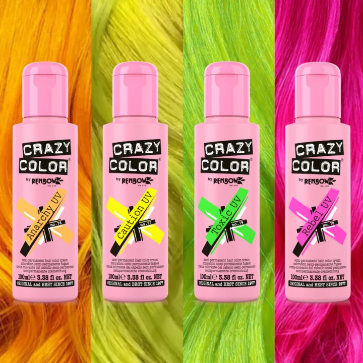 Crazy Colour Liquid Semi Permanent Hair Dye 100ml