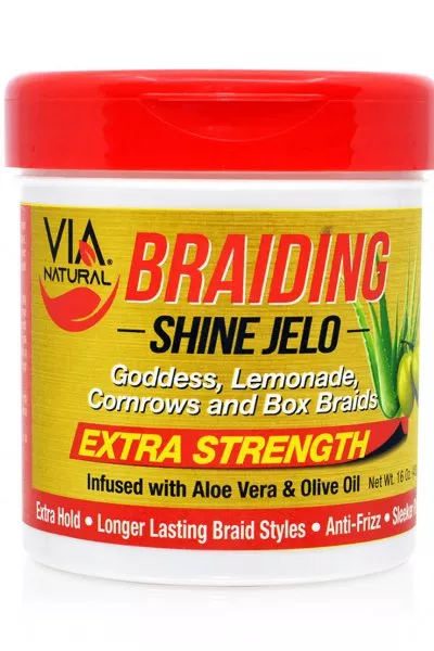 VIA Natural: Braid Shine Jelo - Extra Strength 16oz