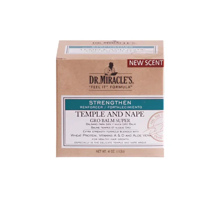Dr Miracles Temple & Nape Balm Super