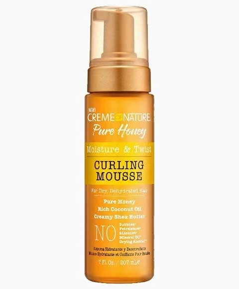 Creme Of Nature Pure Honey Curling Mousse 7oz