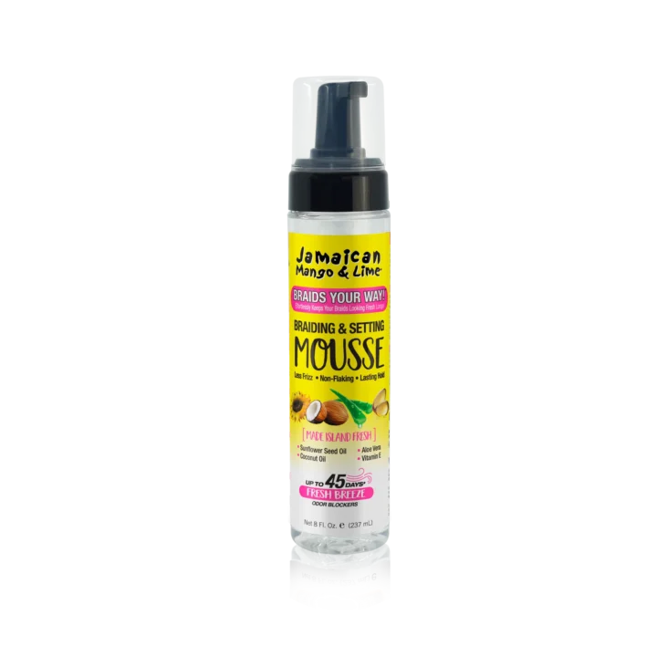 Jamaican mango & lime braiding & setting mousse 237ml